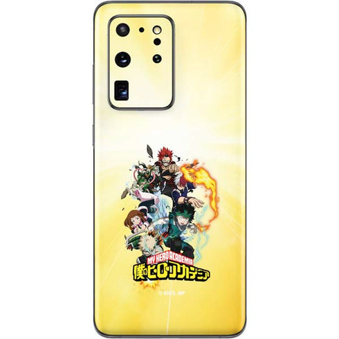 My Hero Academia Hero Team Season 4 Galaxy S20 Ultra 5G Skin